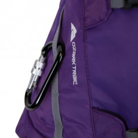 Ozark Trail Bell Mountain 10L Sling Backpack,Purple/Gray