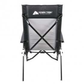 Ozark Trail Quad Zero Gravity Lounger Camping Chair,Black