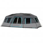 Ozark Trail 20' x 10'Dark Rest Instant Cabin Tent,Sleeps 12