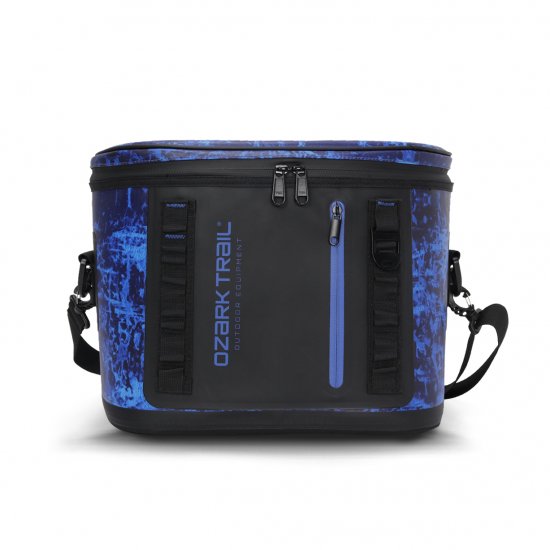 Ozark Trail 24-Can High Performance Soft Side Cooler,Blue