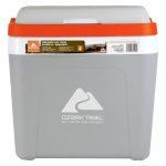Ozark Trail Parklander 25L/ 26QT Hard Sided Portable Ice Chest Cooler,32 can capacity,Grey