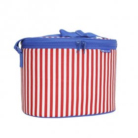 Ozark Trail 12 Can Soft Sided Cooler,Red/White Stripes
