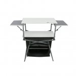 Ozark Trail Kitchen Camping Table,Silver