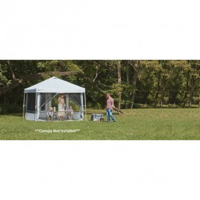 Ozark Trail 7-Person 2-in-1 Screen House Connect Tent with 2 Doors,Canopy Sold Separately