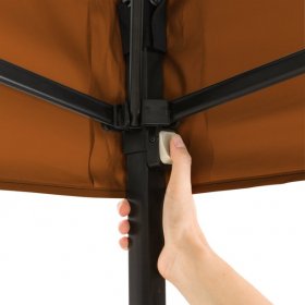 Ozark Trail 10'x 10'Brown Instant Outdoor Canopy with UV Protection