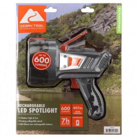 Ozark Trail 600 Lumen Rechargeable LED Spotlight