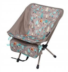 Ozark Trail Kids' Compact Backpacking Chair,Multi-Color,Youth