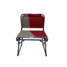 Ozark Trail Anywhere Stadium Seat,Red and Grey,Adult
