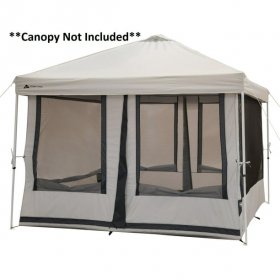 Ozark Trail 7-Person 2-in-1 Screen House Connect Tent with 2 Doors,Canopy Sold Separately