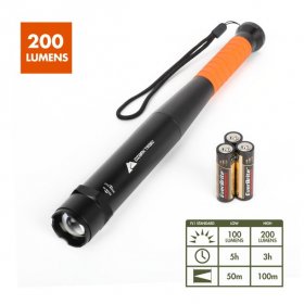 Ozark Trail Mini Focusing LED Bat Light,200 Lumens,3 AA Batteries,Model 31627