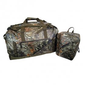 Ozark Trail 90L Packable All-Weather Duffel Bag with Convertible Backpack Straps,Camo