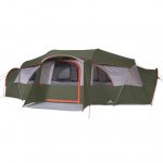 Ozark Trail Hazel Creek 18-Person Cabin Tent,with 3 Covered Entrances