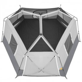 Ozark Trail 17' x 15' Person Instant Hexagon Cabin Tent,Sleeps 11
