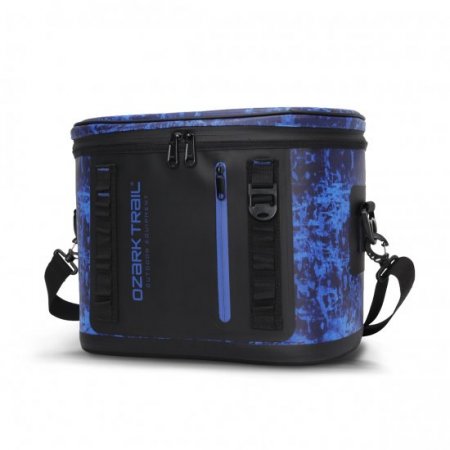 Ozark Trail 24-Can High Performance Soft Side Cooler,Blue