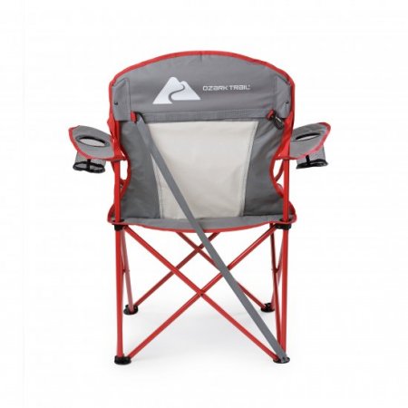 Ozark Trail Camping Chair,Brilliant Red