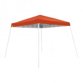 Ozark Trail 10'x 10'Instant Slant Leg Canopy,Orange,outdoor canopy