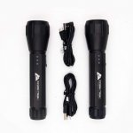 2 Pack Ozark Trail Led Flashlight,500 Lumens,Lithum-Ion Battery