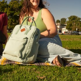 Ozark Trail Dual-Carry Backpack,Sage,Adult,Teen,Everyday,Polyester