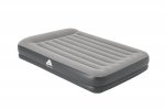 Ozark Trail Tritech Air Mattress Queen 14" with In & Out Pump and Antimicrobial Coating